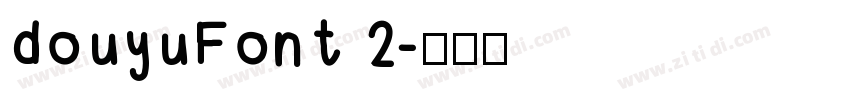 douyuFont 2字体转换